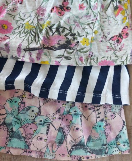 3 x letné šaty h&m, h&m,122