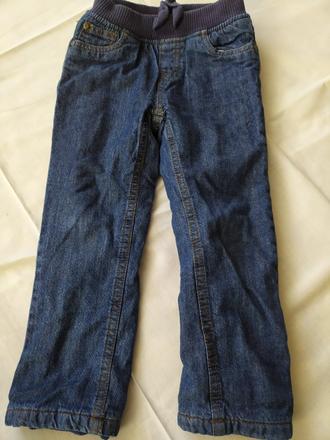 Zateplene, podsite nohavice, mothercare,104