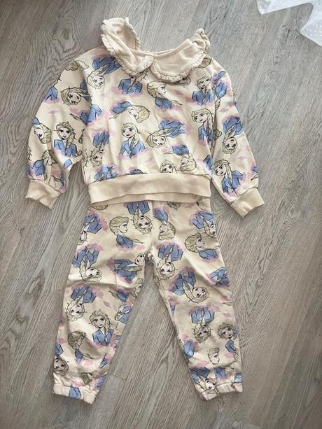 Dievčenská súprava frozen + šaty, disney,128