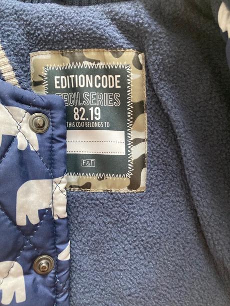 Pekna modra bunda medved, f&f,80