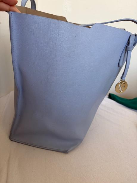 Furla kozena velka belasa pc 450 modra kabelka p, furla