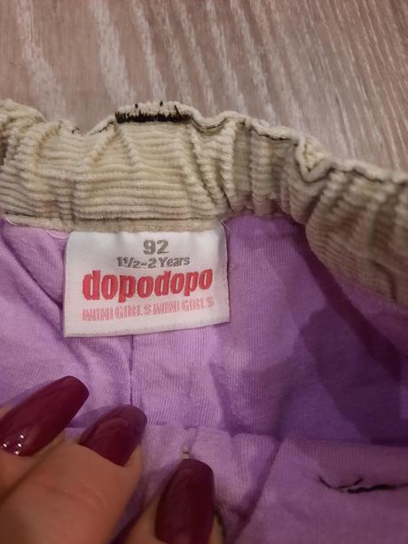 Podšité nohavice, dopodopo,92