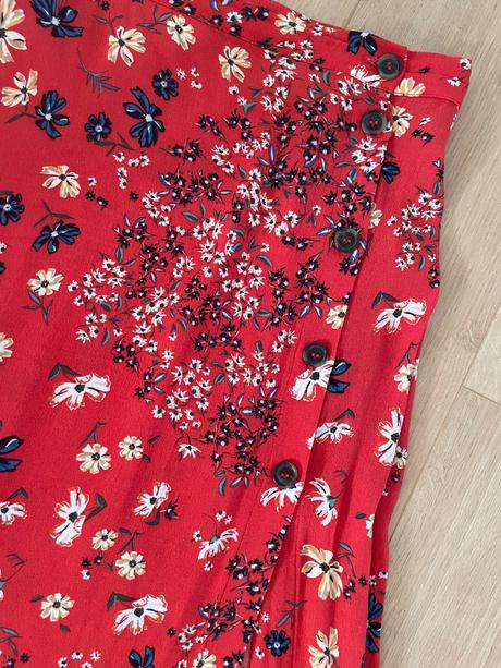 Hm sukňa s rozparkom, h&m,s