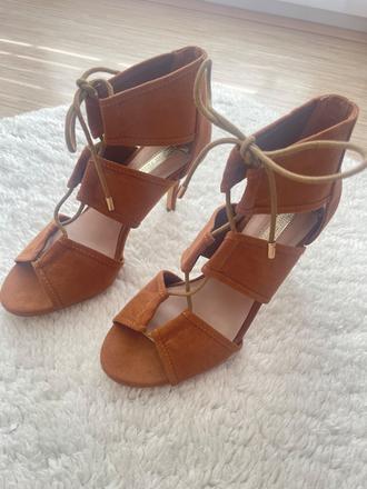 Hnede sandalky dorothy perkins, 37
