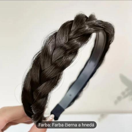 Dámska čelenka rybia kosť, 