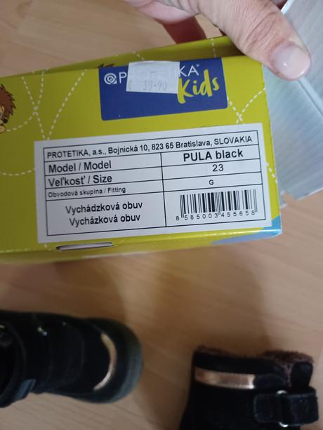 Protetika zimná obuv veľ.23 a veľ.24, protetika,23