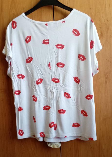 Biele tričko  "cmuk", bonprix,42