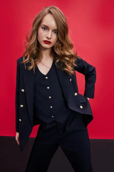 Tmavomodré sako - s, 36