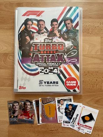 Formula 1 turbo attax 2024, 