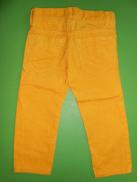 Menčestrové nohavice, h&m,92