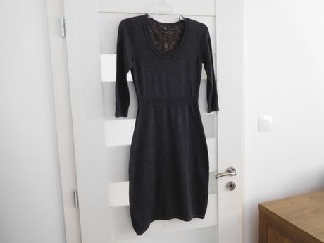 Šaty dámske zero 34, upletové pružné. 3/4 rukáv,, 34