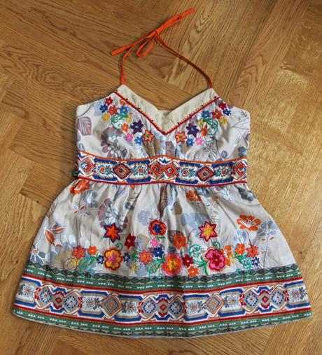 Marlboro classic vyšívaný top, xs