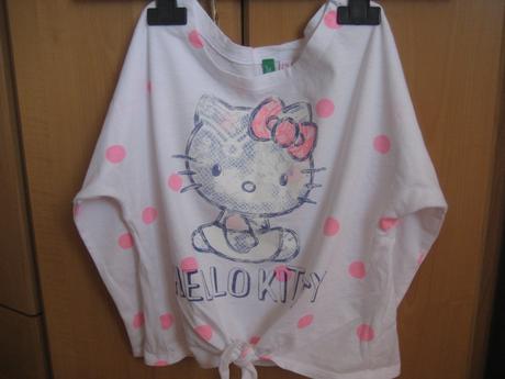 Kompletik suknicka,tricko kratky rukav a dlhy, benetton,104