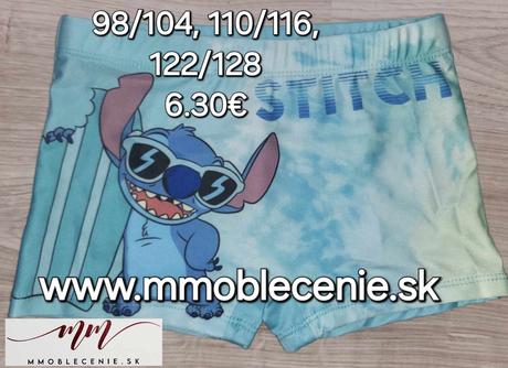 Plavky lilo stitch, disney,98 - 128