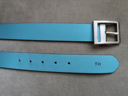 Tommy hilfiger kožený opasok, tommy hilfiger