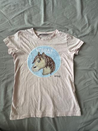 Premieňacie tričko kôň 140/146, 140