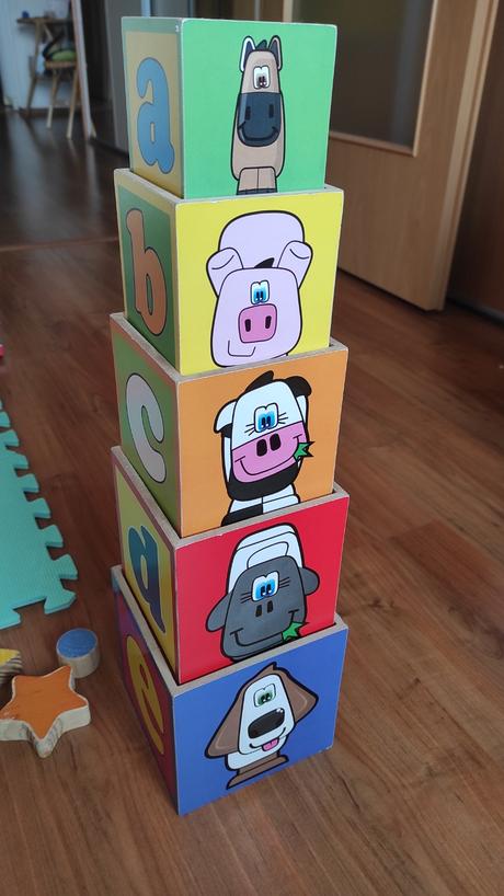 Drevená skladačka, 