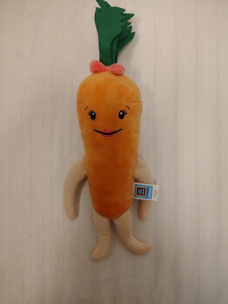 Zberateľská plyšová mrkva katie carrot, aldi 2017, 