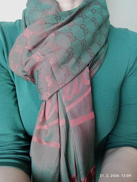 Krásna šatka meniaca farbu (už s poštou), 