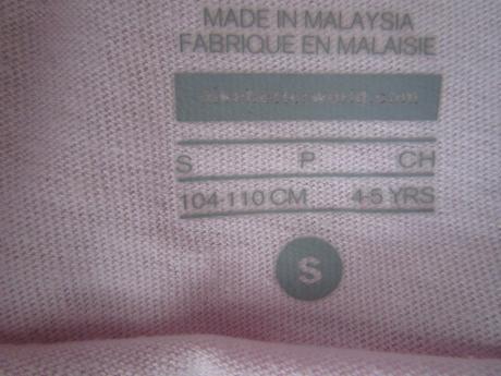 Balík 4 kusov tričiek pre dievčatko vel.98/104, 104–116