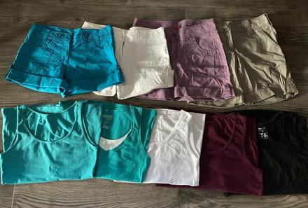 Balík letného oblečenia veľ. s/m, s