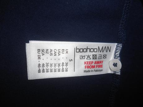 Bavlnená košeľa boohoo man veľ. s, s