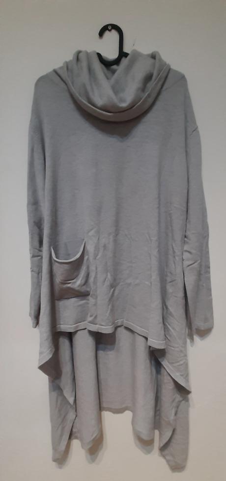 Dlhší pulover, xxl