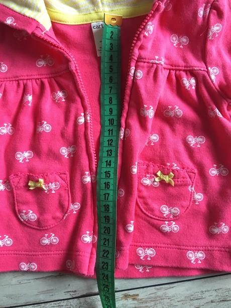 3x mikina/vesta, carter's,62