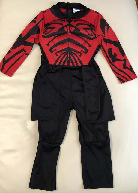 98/104 kostym starwars, darth maul, 3-4 r,, 