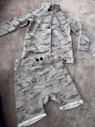 Sako a kraťasy rebel kids 104/110, rebel kids,104