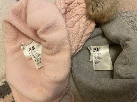 Ciapka s brmbolcom 110/128, h&m,110