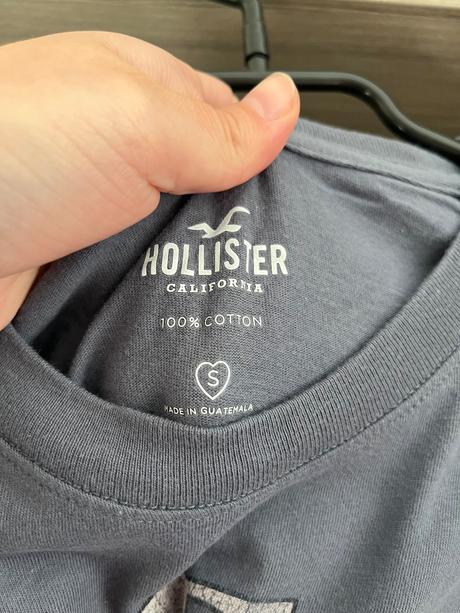 Oversize tričko, hollister,s