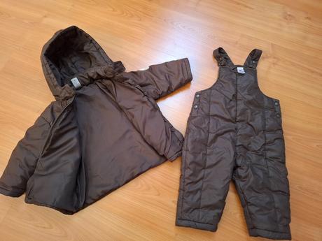 Set oteplovačky + bunda, baby club,80