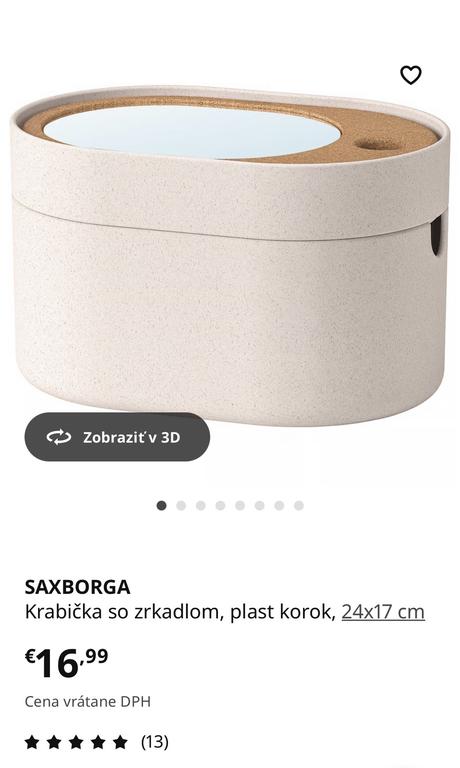 Kozmeticky box ikea, 