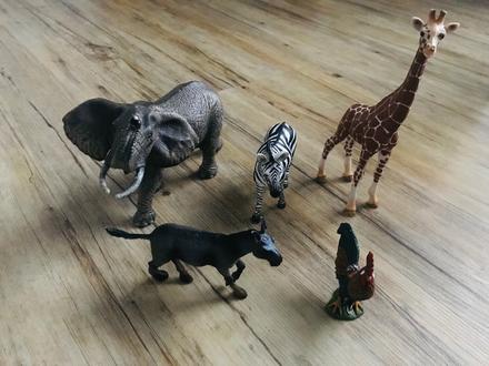 Figúrky zvierat schleich, 