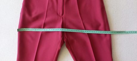 Bordové nohavice, 36