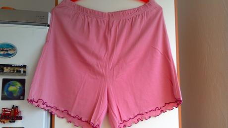 Ružové bavlnené pyžamo, simone,xl