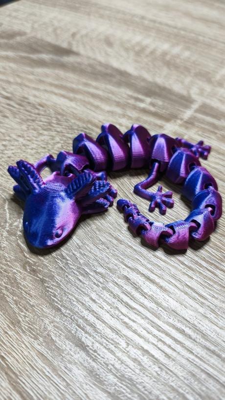 Axolotl pohyblivy fidget,