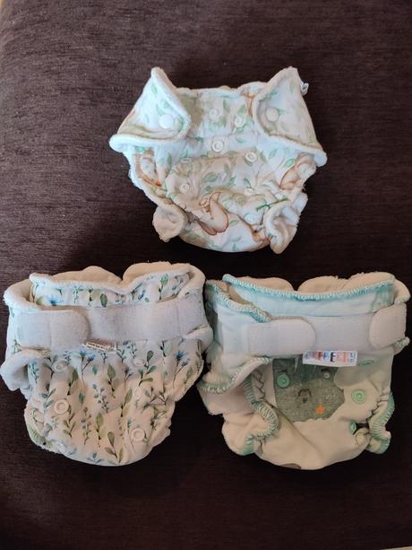 Balík látkové plienky/vkladačky, aj samostatne, 2 kg - 6 kg