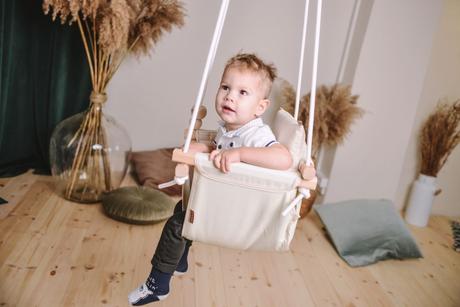 Incababy junior hojdačka cream,