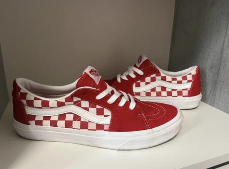 Červené pánske tenisky vans, vans,43