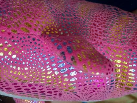 Lesklý ružový plyšový delfín ty plyšák,