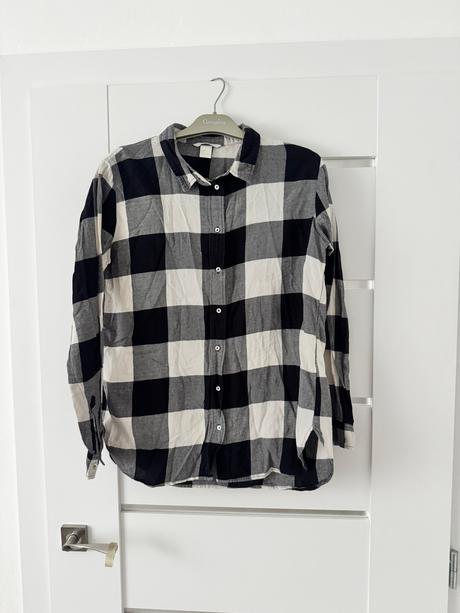 Karovana košela h&m, h&m,s