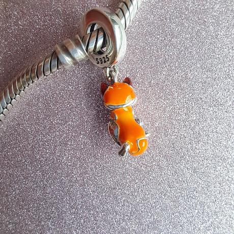 Prívesok líška so srdiečkom, 