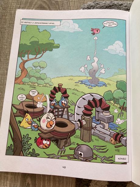 Komiks angry birds 5 dobrodružstiev,