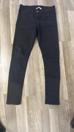 Čierne nohavice, h&m,164