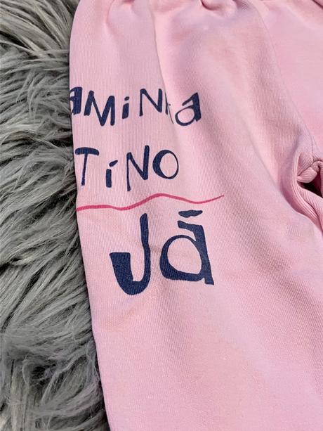 Dievčenské polodupačky s nápisom (62), 62