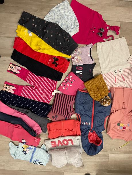 Balík oblečenia pre dievčatko, 86–98