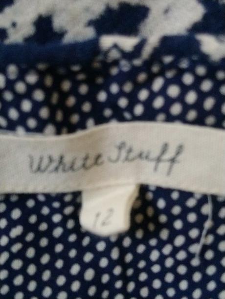 Dámsky predĺžený bavlnený top, white stuff, m