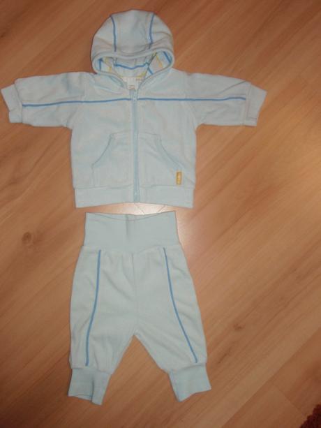 Suprava-  velurova mikina+teplaciky-nenosene, h&m,56